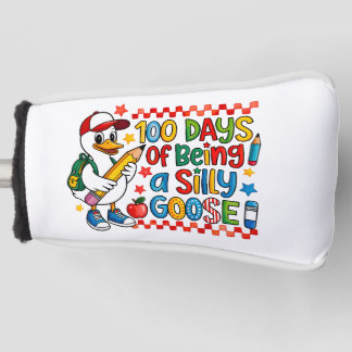 Couvre-club De Golf 100 Days of School Boys Goose | Cute School