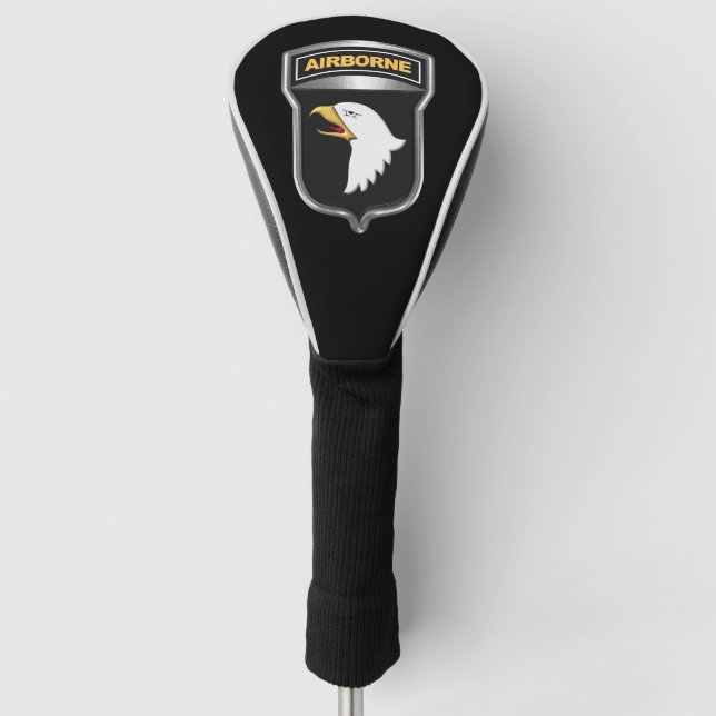 Couvre-club De Golf 101st Airborne Division "Aigle Classique" (Devant)