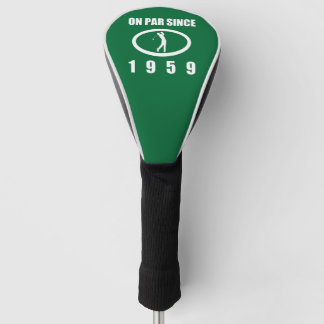 Couvre-club De Golf 1959 60e anniversaire pour les golfeurs