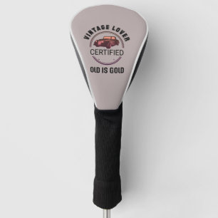 Couvre-club De Golf 1.voiture amateur vintage
