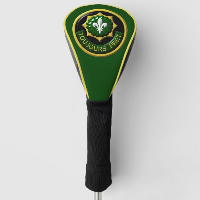 Couvre-club De Golf 2e régiment de cavalerie blindée  (Devant)