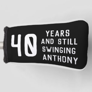 Couvre-club De Golf 40e anniversaire Quarante Papa Golfer Humour
