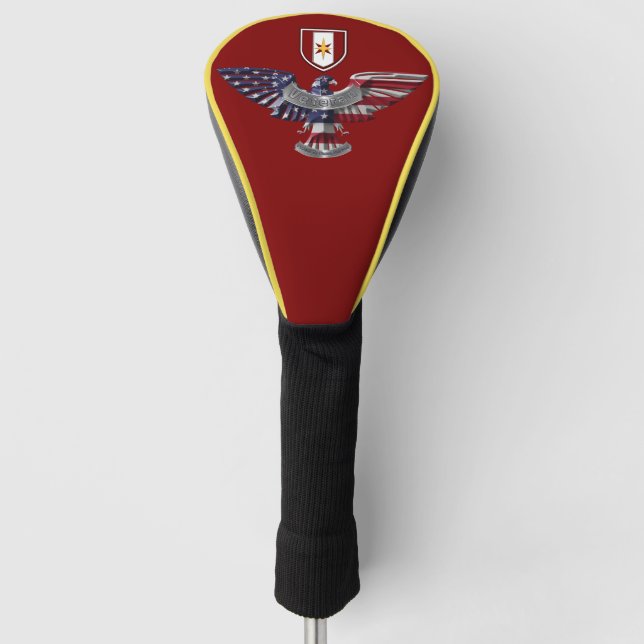 Couvre-club De Golf 44e Brigade Médicale Eagle (Devant)