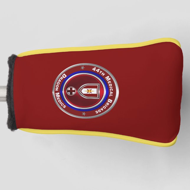 Couvre-club De Golf 44e Brigade Médicale Médicaments de dragon (Devant)