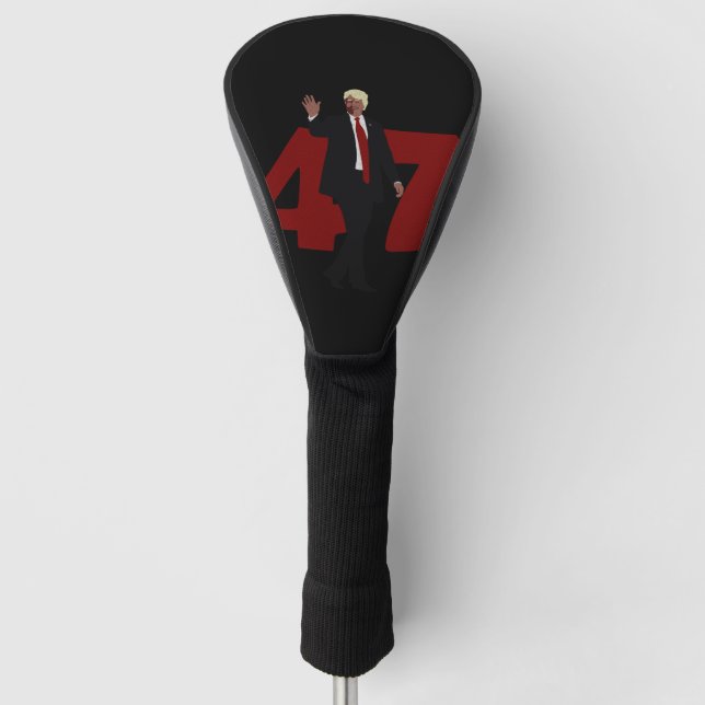 COUVRE-CLUB DE GOLF 47 TRUMP 2024 (Devant)