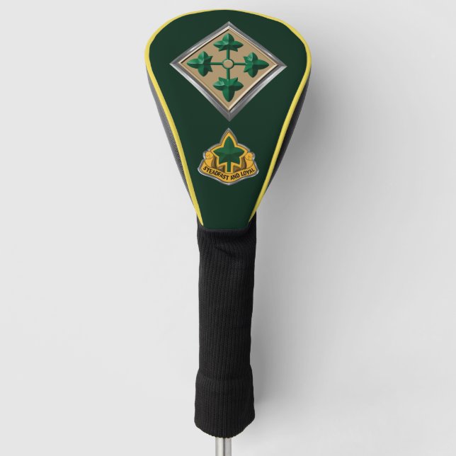 Couvre-club De Golf 4e division d'infanterie  (Devant)