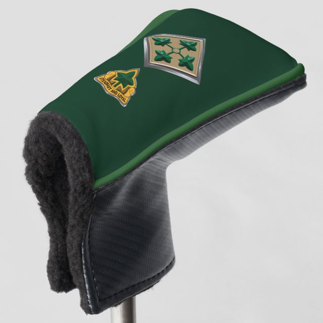 Couvre-club De Golf 4e division d'infanterie  (Devant 3/4)