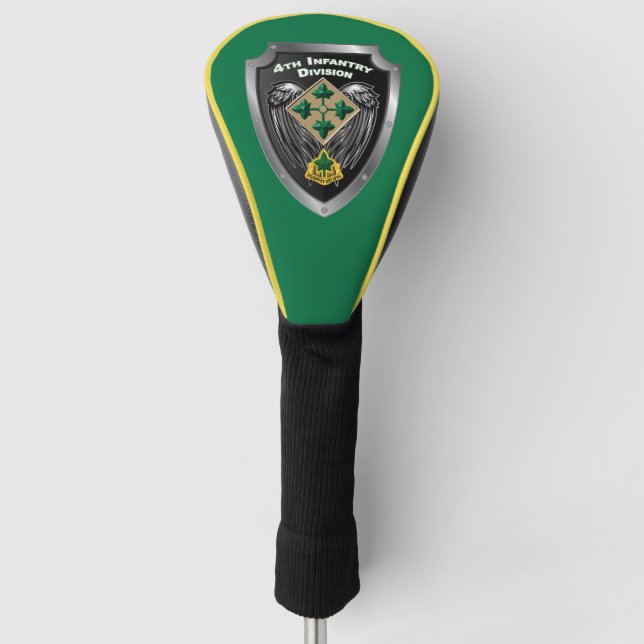 Couvre-club De Golf 4e division d'infanterie  (Devant)
