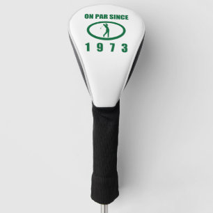 Couvre-club De Golf 50e anniversaire de Golf Lover 1973