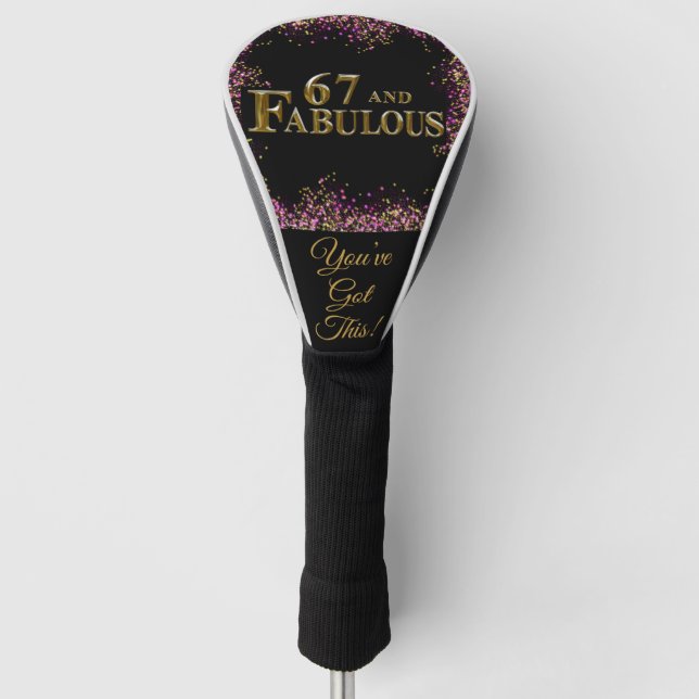 Couvre-club De Golf 67e anniversaire  (Devant)