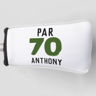 Couvre-club De Golf 70e anniversaire Golfer Funny heureux papa Par