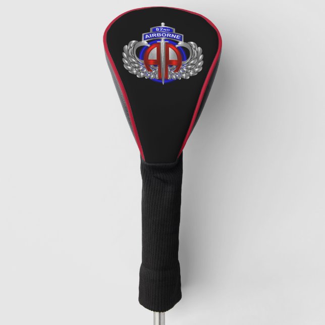 Couvre-club De Golf 82e division aéroportée Dagger Design (Devant)