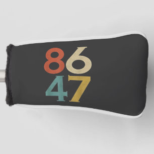 Couvre-club De Golf 86 47 Trump Cool rétro anti-Trump