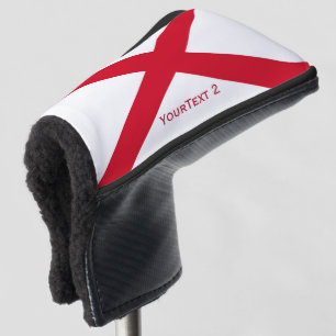 Couvre-club De Golf A personnalisé votre drapeau d'état de l'Alabama