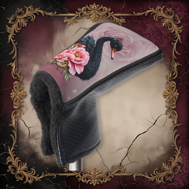 Couvre-club De Golf A touch of rose and swan's glow. (Créateur téléchargé)