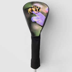 Couvre-club De Golf Abeille et fleur dcm