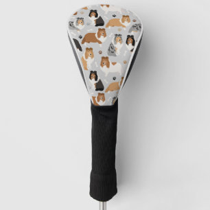 Couvre-club De Golf Abri des os et des pattes de chien