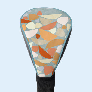 Couvre-club De Golf Abstract Modern Geometric Art
