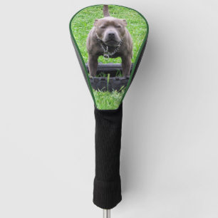 Couvre-club De Golf Adulte Homme Staffordshire Terrier Prêt À Jouer,