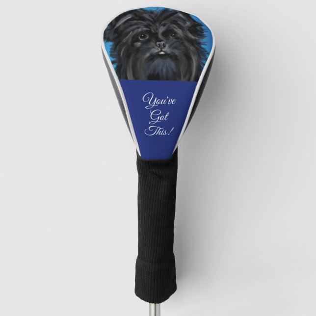 COUVRE-CLUB DE GOLF AFFENPINSCHER (Devant)