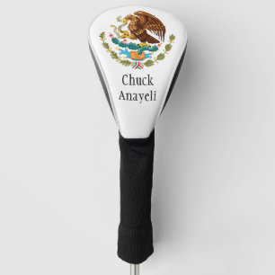 Couvre-club De Golf Aigle mexicain personnalisé