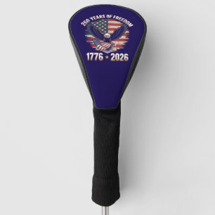 Couvre-club De Golf Aigle patriotique 250 ans de liberté