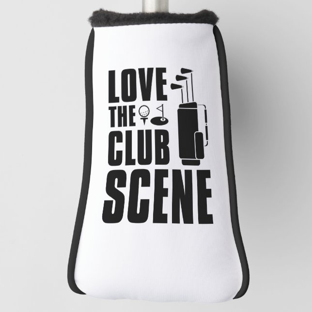 Couvre-club De Golf Aimer La Scène Club (Tourné à 90°)