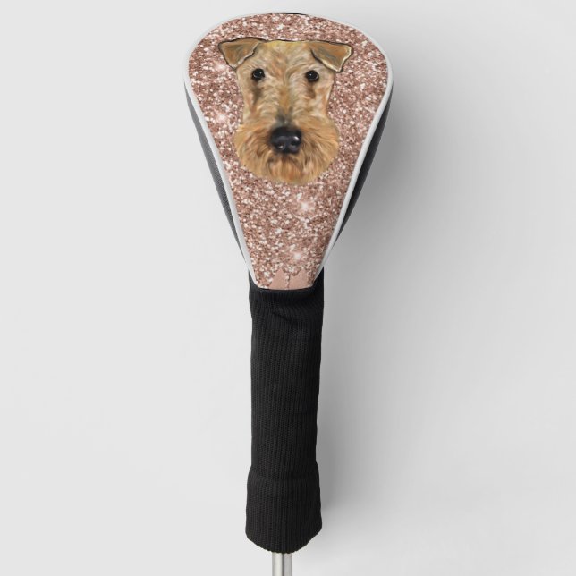 Couvre-club De Golf Airedale Terrier (Devant)