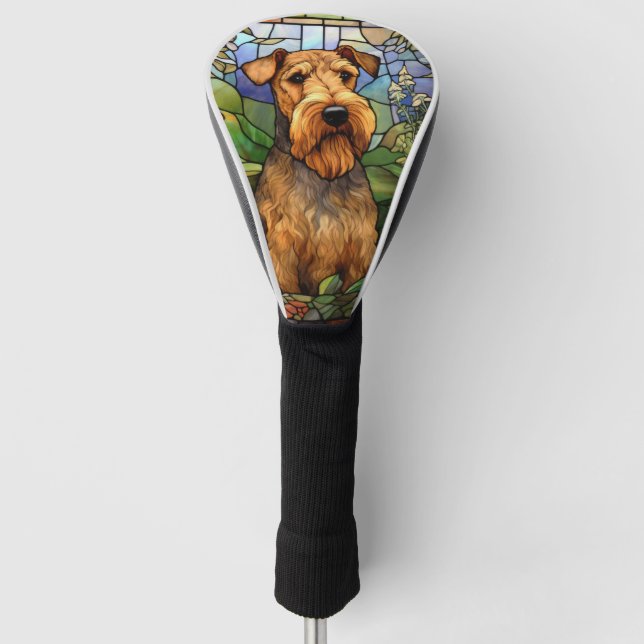 Couvre-club De Golf Airedale Terrier (Devant)