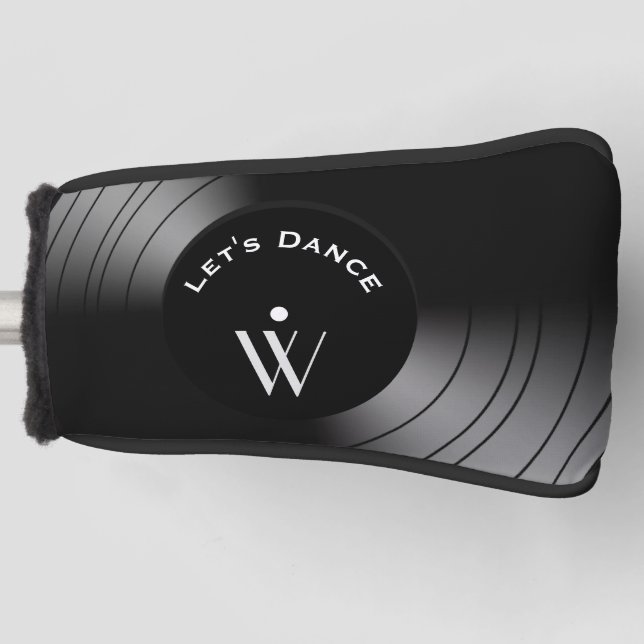 Couvre-club De Golf Album de disques Let's Dance Initial (Devant)