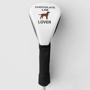 Couvre-club De Golf Amant de laboratoire en chocolat LR