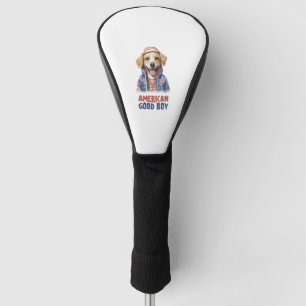 Couvre-club De Golf American GoodBoy Dog US Jacket 4 juillet