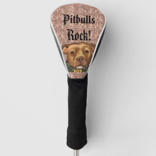 COUVRE-CLUB DE GOLF AMERICAN STAFFORDSHIRE TERRIER