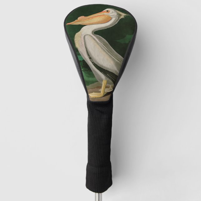 Couvre-club De Golf American White Pelican Birds of America Audubon (Devant)