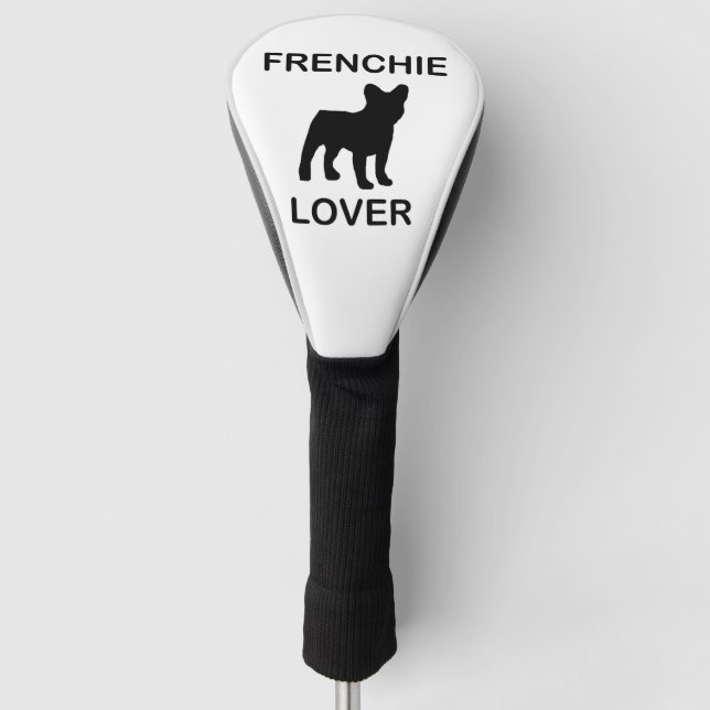 Couvre-club De Golf amoureux de français (Devant)