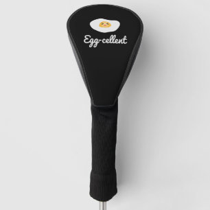 Couvre-club De Golf Amusement humoristique de calembour de nourriture