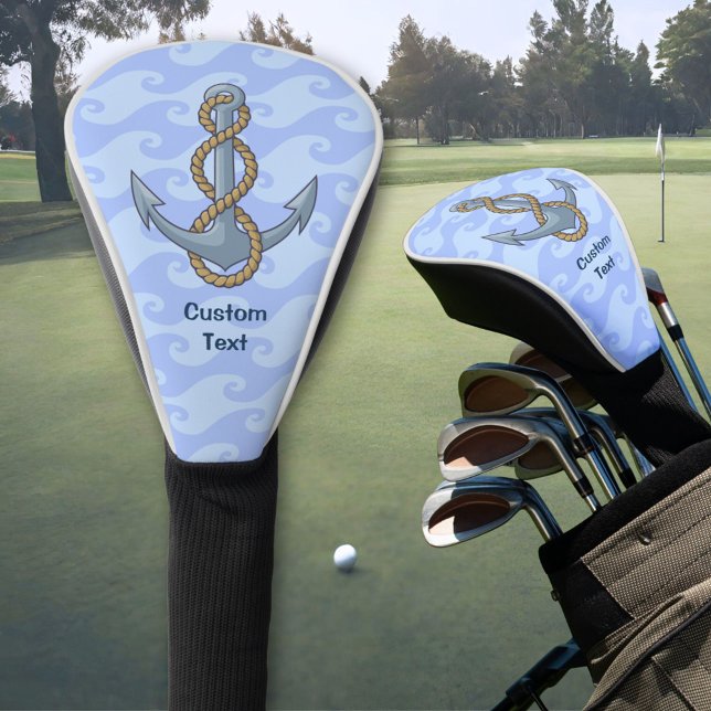 Couvre-club De Golf Ancre avec corde (Créateur téléchargé)
