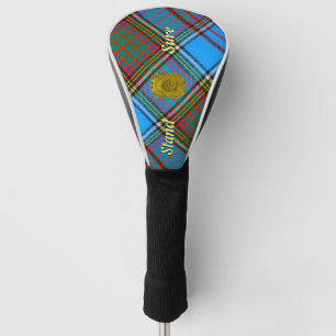 Couvre-club De Golf Anderson Clan Tartan et Motto