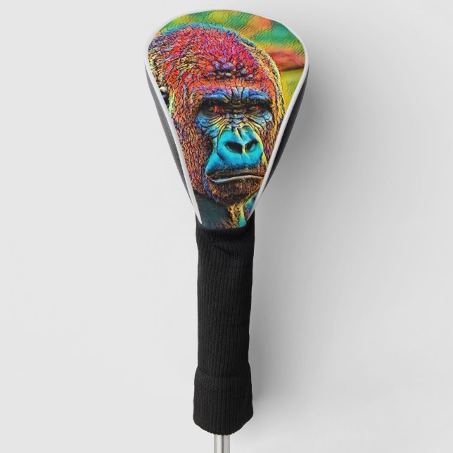 Couvre-club De Golf AnimalColor_Gorilla_010 (Devant)