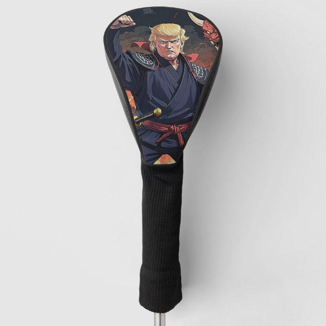 Couvre-club De Golf Anime Trump - Première levée (Devant)