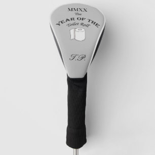 Couvre-club De Golf Année 2020 de la rouleaux de toilettes