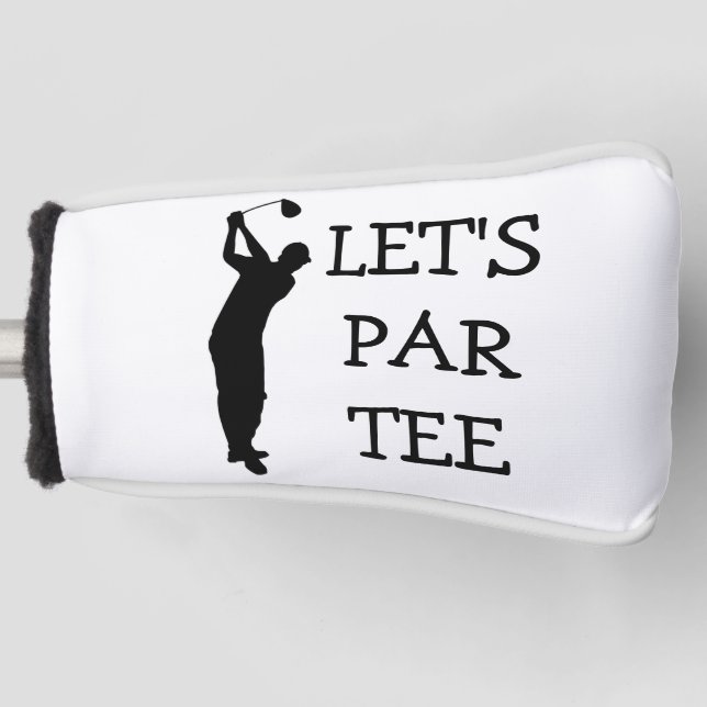 Couvre-club De Golf Anniversaire Golfer Funny 70e heureux papa Par (Devant)