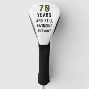 Couvre-club De Golf Anniversaire Golfer Funny 70e heureux papa Par