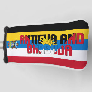 Couvre-club De Golf Antigua et Barbuda Drapeau magnifique patriotique