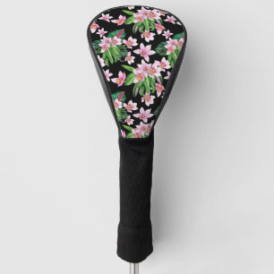Couvre-club De Golf Aquarelle Orchidées Design 27 Golf Head Cover