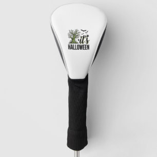 Couvre-club De Golf Arbre d'Halloween C'est Halloween Vintage Épouvant