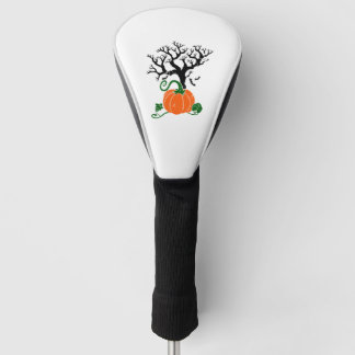 Couvre-club De Golf arbre d'Halloween Chemises d'automne Sweatshirt d'