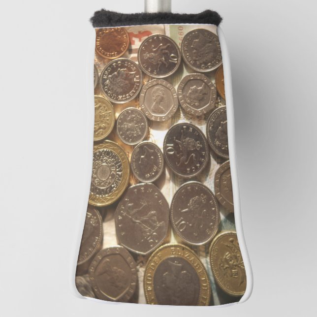 Couvre-club De Golf Argent (Tourné à 90°)