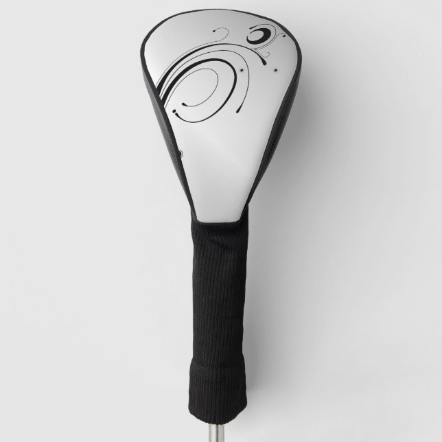 Couvre-club De Golf Argent estampillé (Devant)