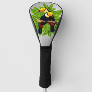 Couvre-club De Golf Argent Toucan Duo
